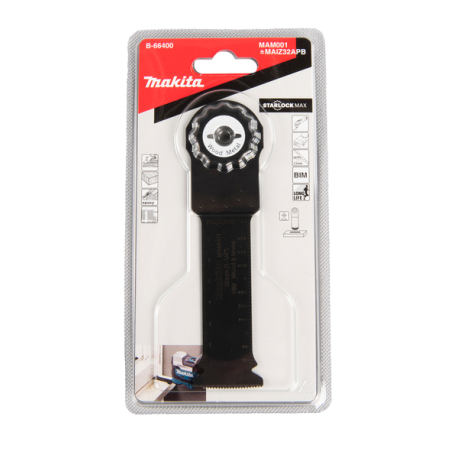 LAME PLONGEANTE STARLOCK MAX BOIS METAL - B 66400 - 0088381539302 - D'ORIGINE MAKITA