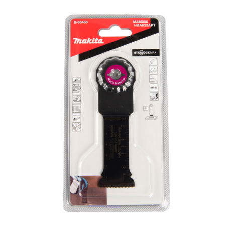 LAME PLONGEANTE STARLOCK MAX - B 66450 - 0088381539357 - D'ORIGINE MAKITA