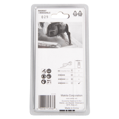 LAME DEJOINTAGE STARLOCK MAX - B 66466 - 0088381539364 - D'ORIGINE MAKITA