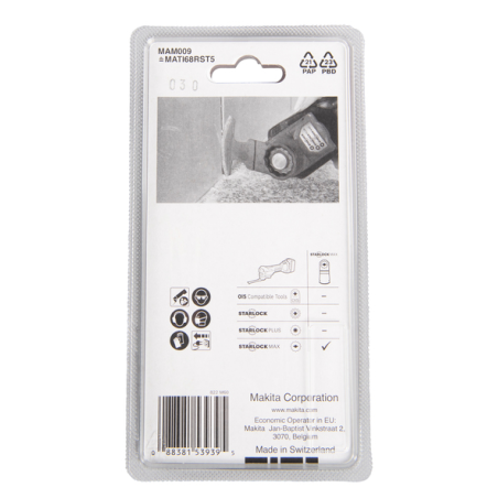 LAME SEGMENT STARLOCK MAX - B 66494 - 0088381539395 - D'ORIGINE MAKITA