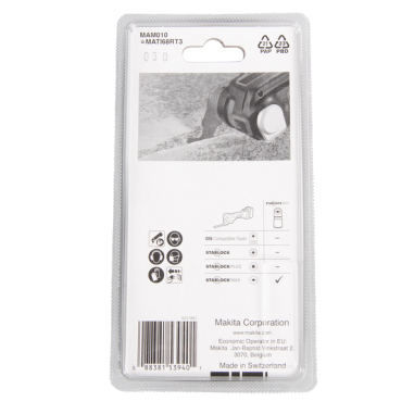 LAME SEGMENT STARLOCK MAX - B 66503 - 0088381539401 - D'ORIGINE MAKITA