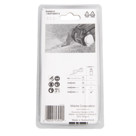 LAME SEGMENT STARLOCK MAX - B 66503 - 0088381539401 - D'ORIGINE MAKITA