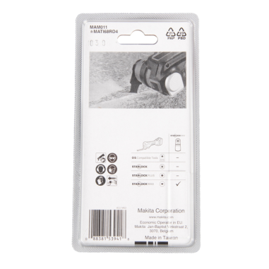 LAME STARLOCK MAX - B 66519 - 0088381539418 - D'ORIGINE MAKITA