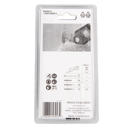 LAME SEGMENT STARLOCK MAX - B 66531 - 0088381539432 - D'ORIGINE MAKITA