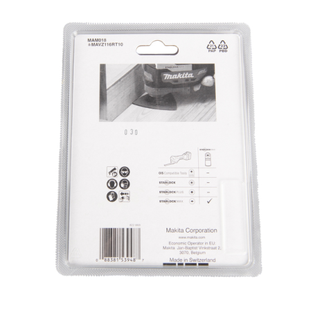 PLATEAU DE PONCAGE CARBURE STARLOCK MAX - B 66581 - 0088381539487 - D'ORIGINE MAKITA