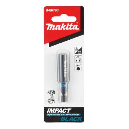 PORTE EMBOUT IMPACT BLACK 60MM 1PCS - B 66793 - 0088381539920 - D'ORIGINE MAKITA