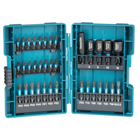 COFFRET IMPACT BLACK 35PCS / B 66880 / 0088381540018 - D'ORIGINE MAKITA COFFRET IMPACT BLACK 35PCS / B 66880 / 0088381540018 - D'ORIGINE MAKITA