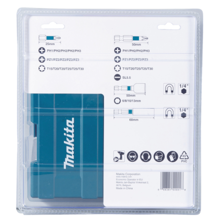 COFFRET IMPACT BLACK 35PCS / B 66880 / 0088381540018 - D'ORIGINE MAKITA COFFRET IMPACT BLACK 35PCS / B 66880 / 0088381540018 - D'ORIGINE MAKITA