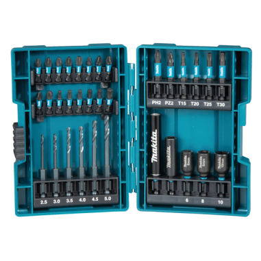 COFFRET IMPACT BLACK 33PCS / B 66896 / 0088381540025 - D'ORIGINE MAKITA