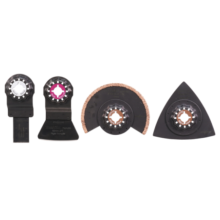 KIT CARRELAGE STARLOCK 4PCS (TMA058-065-069-073) - B 67496 - 0088381541152 - D'ORIGINE MAKITA