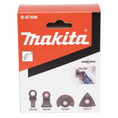 KIT CARRELAGE STARLOCK 4PCS (TMA058-065-069-073) - B 67496 - 0088381541152 - D'ORIGINE MAKITA 2