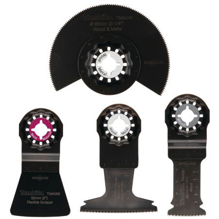 KIT PARQUET STARLOCK 4PCS (TMA045-048-051-066) - B 67505 - 0088381541169 - D'ORIGINE MAKITA