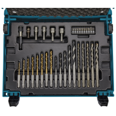 COFFRET MAKPAC FORET SDS PLUS 65PCS / B 69478 / 0088381548731 - D'ORIGINE MAKITA 2