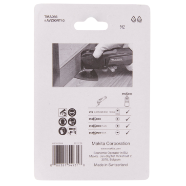 PLATEAU DE PONCAGE CARBURE GR100 - B 69820 - 0088381549318 - D'ORIGINE MAKITA