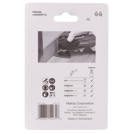 PLATEAU DE PONCAGE CARBURE GR100 - B 69820 - 0088381549318 - D'ORIGINE MAKITA