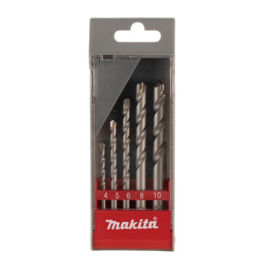 COFFRET DE FORETS BETON CYLINDRIQUES (5 PCS) / D 05175 / 0088381174268 - D'ORIGINE MAKITA