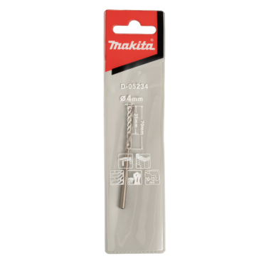 FORET CYLINDRIQUE 4X70 / D 05234 / 0088381176460 - D'ORIGINE MAKITA