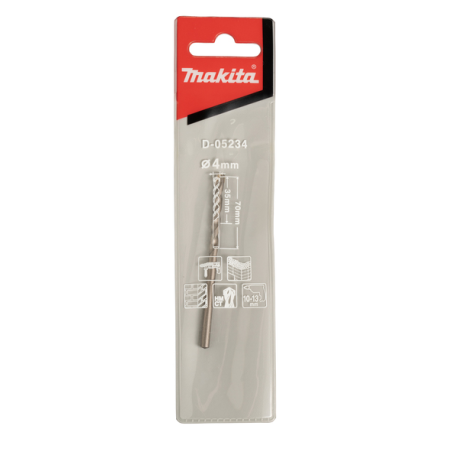 FORET CYLINDRIQUE 4X70 / D 05234 / 0088381176460 - D'ORIGINE MAKITA