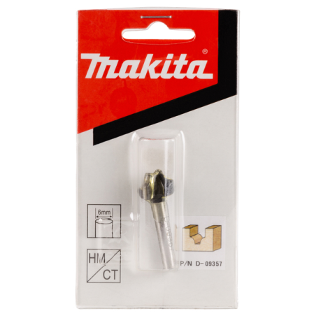 FRAISE 1-4 ROND 4R Q6 - D 09357 - 0088381182119 - D'ORIGINE MAKITA