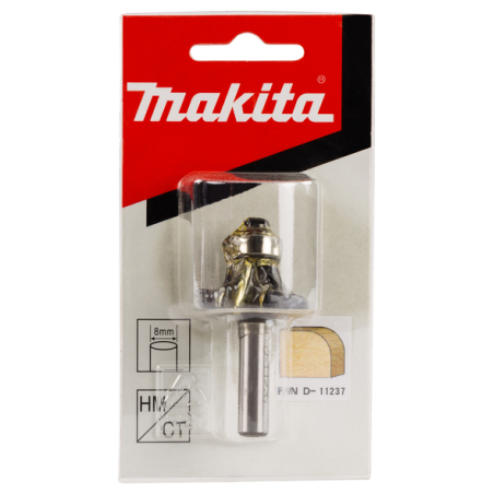 FRAISE 1-4 RD+R Q8 D28.6 R8 - D 11237 - 0088381166270 - D'ORIGINE MAKITA