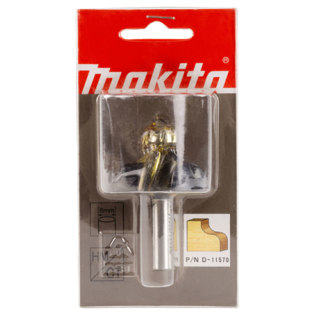 FRAISE DOUCINE SPL+RL Q8 D38.1 - D 11570 - 0088381166614 - D'ORIGINE MAKITA