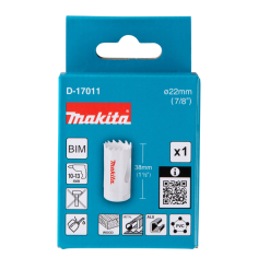 SCIE CLOCHE BI METAL 22mm - D 17011 - 0088381194815 - D'ORIGINE MAKITA 2