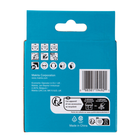 SCIE CLOCHE BI METAL 76mm - D 17114 - 0088381194921 - D'ORIGINE MAKITA SCIE CLOCHE BI METAL 76mm - D 17114 - 0088381194921 - D'ORIGINE MAKITA