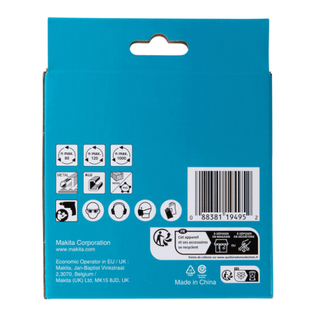 SCIE CLOCHE BI METAL 105mm - D 17142 - 0088381194952 - D'ORIGINE MAKITA SCIE CLOCHE BI METAL 105mm - D 17142 - 0088381194952 - D'ORIGINE MAKITA