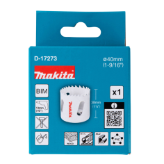 SCIE CLOCHE BI METAL 40mm - D 17273 - 0088381195829 - D'ORIGINE MAKITA 2