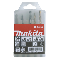 COFFRET 5 FORETS HEX 6,35 / D 23759 / 0088381312844 - D'ORIGINE MAKITA