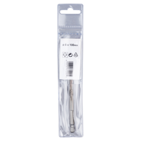 FORET A BETON 1/4HEX 8MM / D 23818 / 0088381312905 - D'ORIGINE MAKITA