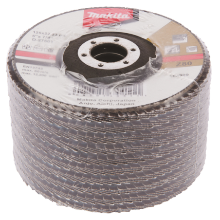 MULTI DISQUE 125 GR80 MET NOIR - D 27501 - 0088381344111 - D'ORIGINE MAKITA