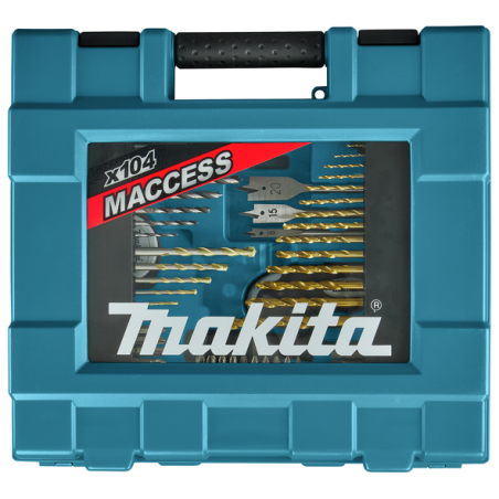COFFRET ENSEMBL. PERCAGE 104PC / D 31778 / 0088381358590 - D'ORIGINE MAKITA COFFRET ENSEMBL. PERCAGE 104PC / D 31778 / 0088381358590 - D'ORIGINE MAKITA