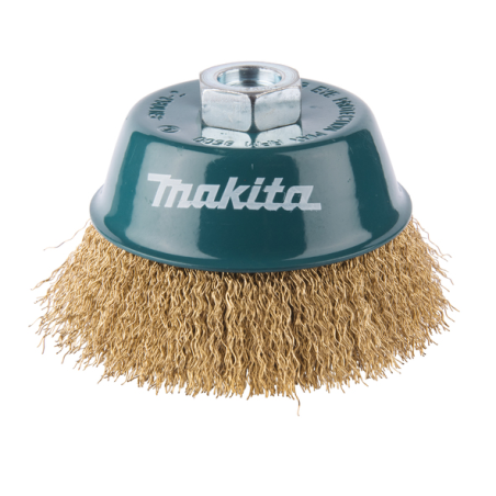 BROSSE BOISSEAU 100MM M14 OND. / D 39805 / 0088381399920 - D'ORIGINE MAKITA