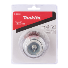BROSSE BOISSEAU 75MM CYLIN. OND. / D 39936 / 0088381400053 - D'ORIGINE MAKITA 2