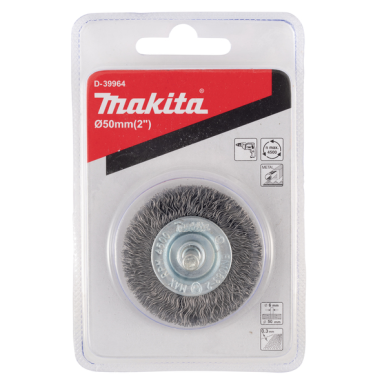 BROSSE CIRCULAIRE 50MM CYLIN. OND. / D 39964 / 0088381400084 - D'ORIGINE MAKITA BROSSE CIRCULAIRE 50MM CYLIN. OND. / D 39964 / 0088381400084 - D'ORIGINE MAKITA