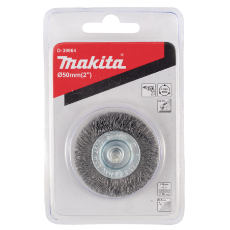 BROSSE CIRCULAIRE 50MM CYLIN. OND. / D 39964 / 0088381400084 - D'ORIGINE MAKITA BROSSE CIRCULAIRE 50MM CYLIN. OND. / D 39964 / 0088381400084 - D'ORIGINE MAKITA