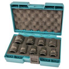 COFFRET 9 DOUILLES 1/2'' / D 41517 / 0088381404334 - D'ORIGINE MAKITA