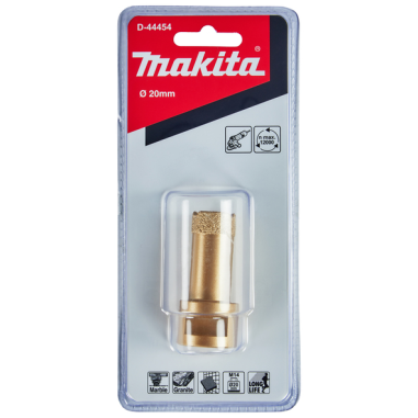 FORET DIAMANT A SEC 20MM M14 / D 44454 / 0088381406772 - D'ORIGINE MAKITA