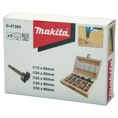 COFFRET 5 FORSTNER / D 47363 / 0088381426893 - D'ORIGINE MAKITA 2