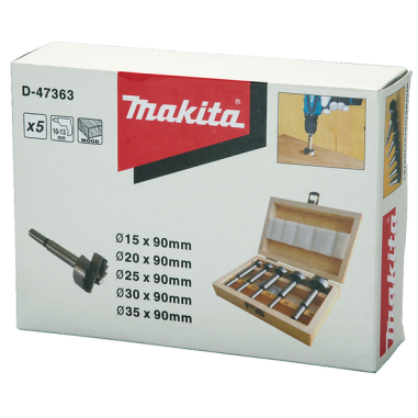 COFFRET 5 FORSTNER / D 47363 / 0088381426893 - D'ORIGINE MAKITA COFFRET 5 FORSTNER / D 47363 / 0088381426893 - D'ORIGINE MAKITA
