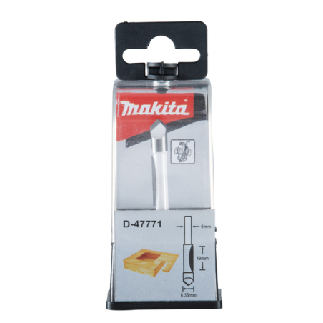 FRAISE A COPIER Q6 D6,35 - D 47771 - 0088381427593 - D'ORIGINE MAKITA