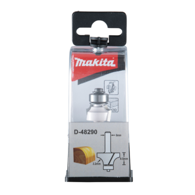 FRAISE 1-4 RD+R Q6 D19 R3,2 - D 48290 - 0088381428118 - D'ORIGINE MAKITA