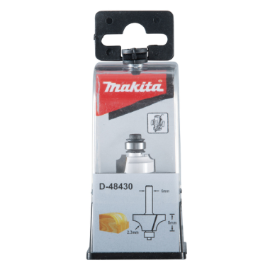 FRAISE 1-4 ROND+RLT Q6 D17 - D 48430 - 0088381428255 - D'ORIGINE MAKITA