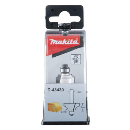 FRAISE 1-4 ROND+RLT Q6 D17 - D 48430 - 0088381428255 - D'ORIGINE MAKITA