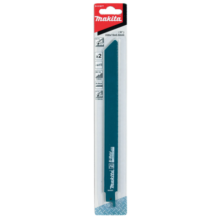 LAME RECIP BIM 225MM 24D-P 2P - D 51677 - 0088381442992 - D'ORIGINE MAKITA