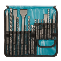 SACOCHE TEXTILE SDS PLUS (17 PCS) - D 53073 - 0088381447218 - D'ORIGINE MAKITA
