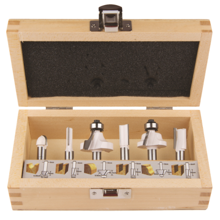 COFFRET 6 FRAISES / D 53540 / 0088381449915 - D'ORIGINE MAKITA