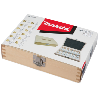 COFFRET 12 FRAISES / D 53556 / 0088381449922 - D'ORIGINE MAKITA