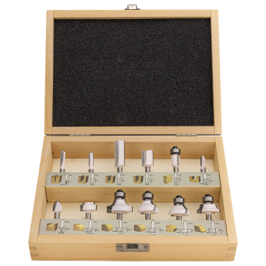 COFFRET FRAISE 1/4 ROND (12PCS) / D 57065 / 0088381459693 - D'ORIGINE MAKITA